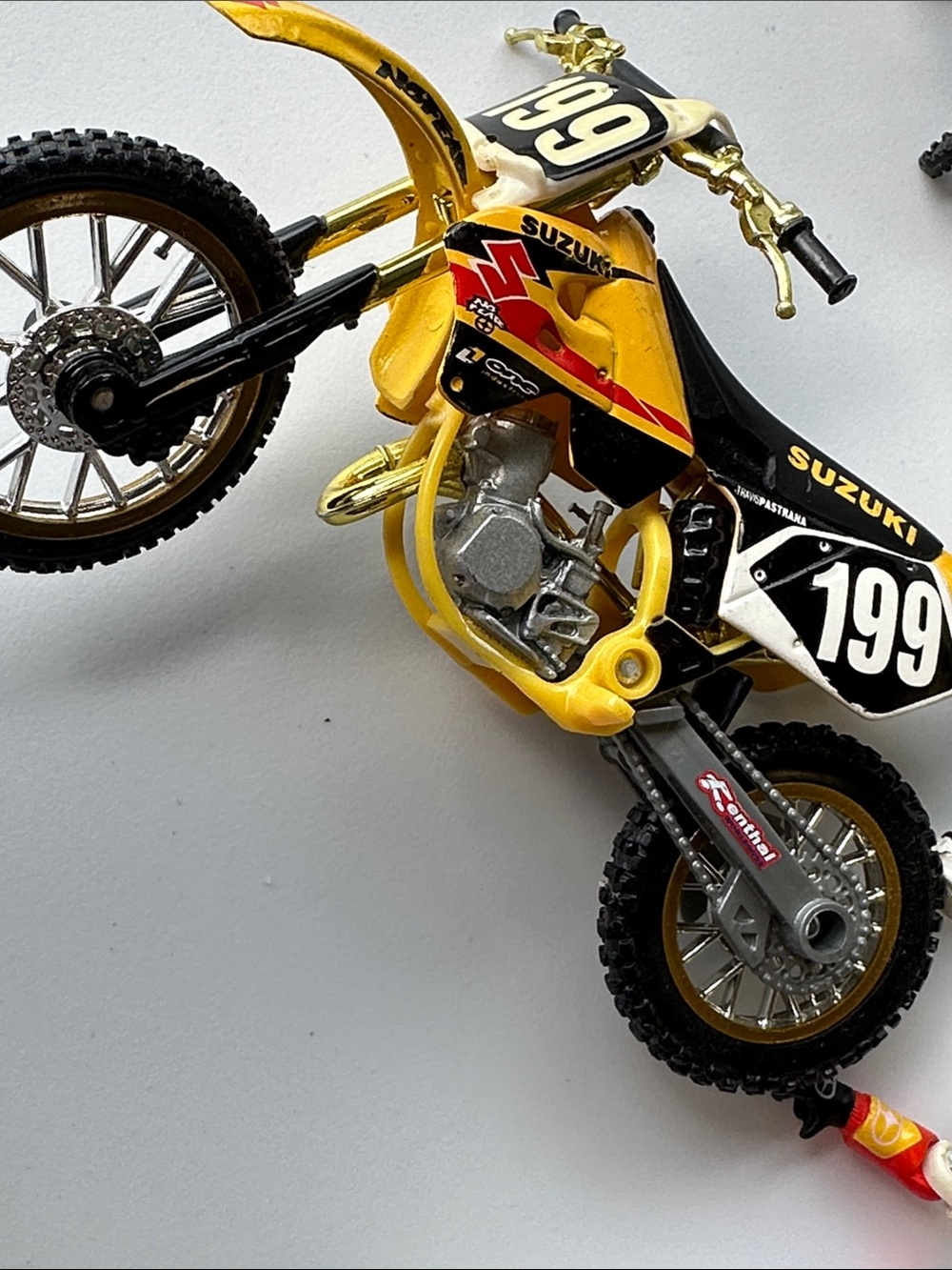 MXS MOTOCROSS motorcycles riders dirt bike action figures set Travis Pastrana - Picture 4 of 13